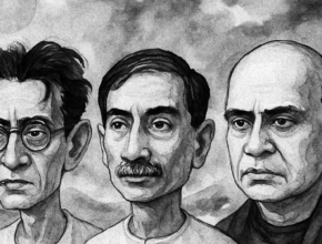 जैसे कि उन की प्रसिद्ध रचना टोबा टेकसिंह में पागल नायक भारत और पाकिस्तान के बीच एक उजाड़ में, जो किसी की भी ज़मीन नहीं है, उस उजाड़ में न यहाँ का रहता है, न वहाँ का। भगवान ने मंटो की जो गाथा लिखी थी, यह उसका अंत था। और यह कहा जा सकता है कि रचनात्मक स्तर पर ईश्वर ने इस तरह का एक नाटकीय अंत मंटो से ही चुराया था।