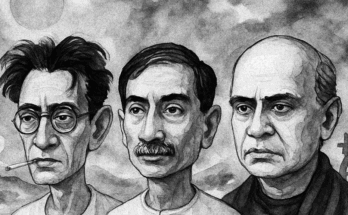 जैसे कि उन की प्रसिद्ध रचना टोबा टेकसिंह में पागल नायक भारत और पाकिस्तान के बीच एक उजाड़ में, जो किसी की भी ज़मीन नहीं है, उस उजाड़ में न यहाँ का रहता है, न वहाँ का। भगवान ने मंटो की जो गाथा लिखी थी, यह उसका अंत था। और यह कहा जा सकता है कि रचनात्मक स्तर पर ईश्वर ने इस तरह का एक नाटकीय अंत मंटो से ही चुराया था।